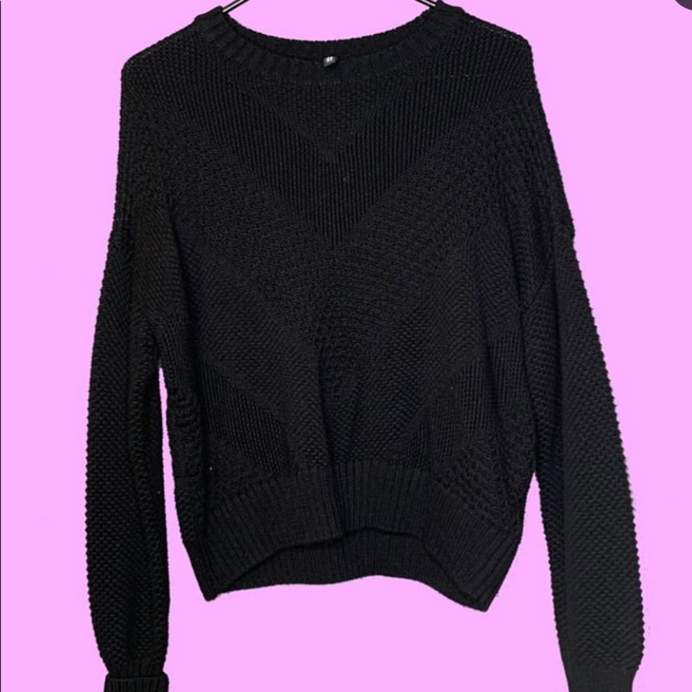 All Black Knit Sweater